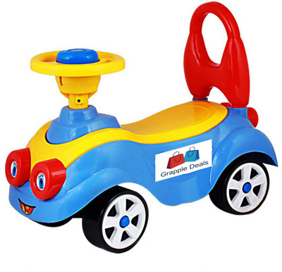 

GRAPPLE DEALS Good Baby Rider Foot To Floor Ride-On Toddler With Horn For Kids.(Multicolor)