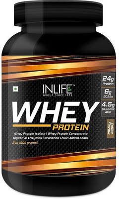 

Inlife 2Lb Whey Protein(908 g, Coffee)