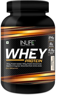 

Inlife 2Lb Whey Protein(908 g, Cookies)