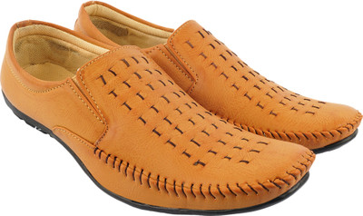 

AMJ Loafers For Men(Tan