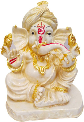 

FABZONE Antique Finish Lord Ganesha Statue Hindu Dev Ganpati and Siddhivinayak God Sculputer Handicraft Idol Diwali Decorative Spiritual Puja Vastu Showpiece Figurine - Religious Pooja Gift Item & Murti for Mandir / Temple / Home / Office Decorative Showp