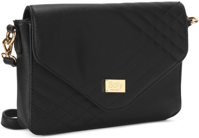 

Allen Solly Women Casual Black PU Sling Bag
