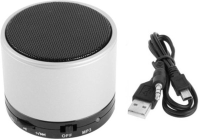 

Vellora BT S10 Speaker WH034 3 W Portable Bluetooth Speaker(White, 2.1 Channel)