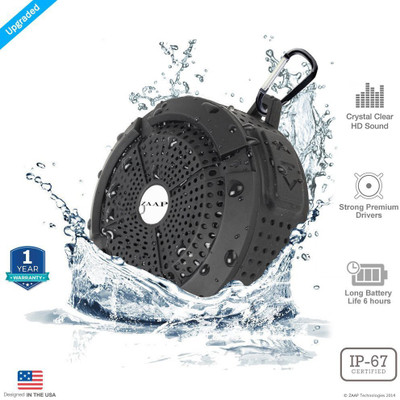 Zaap ZAAP007 3 W Portable Bluetooth Speaker(Black, Mono Channel)