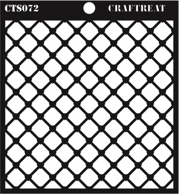 

Craftreat Heart Checks CTS072 layered Stencil(Pack of 1, Stencil)