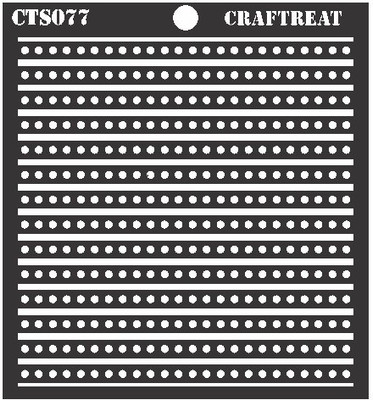 

Craftreat CTS077 layered Stencil(Pack of 1, Stencil)