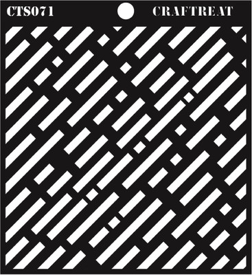 

Craftreat CTS071 layered Stencil(Pack of 1, Stripes)