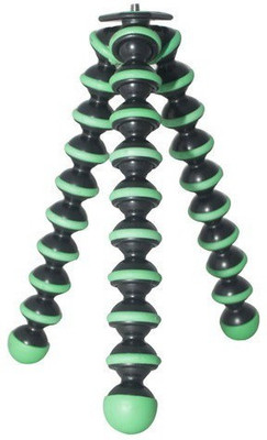 

yantralay 10 inch Flexible Gorillapod Tripod With Mobile Attachment For DSLR & Smartphones Tripod Tripod Kit, Tripod(Green, Supports Up to 2500 g)