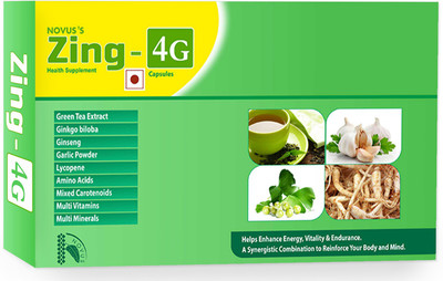 Novus's Zing-4G Zing-4G 60 Capsules(60 No)