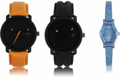 LOREM LR-20-21-218 Attractive Stylish Combo Watch - For Men & Women