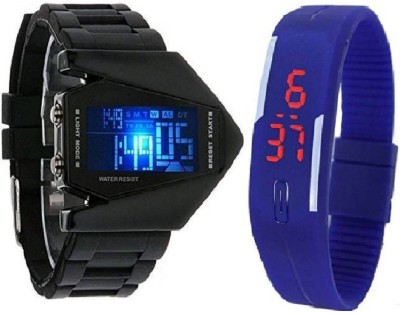 lavishable ROCKET01 With Rubber blue VLW050038 Leather Watch - For Men Watch  - For Men & Women   Watches  (Lavishable)