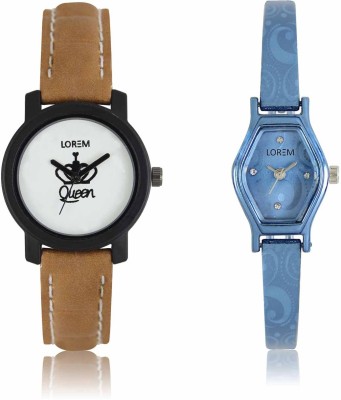 LOREM LR-0209-218 Attractive Stylish Combo Watch  - For Women   Watches  (LOREM)