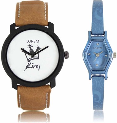LOREM LR-18-0218 Attractive Stylish Combo Watch  - For Men & Women   Watches  (LOREM)