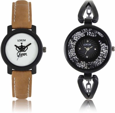 LOREM LR-0209-211 Attractive Stylish Combo Watch  - For Women   Watches  (LOREM)