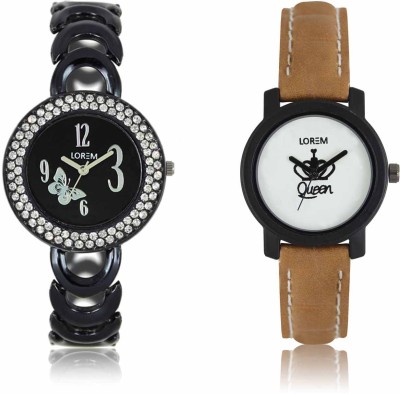 LOREM LR-0201-209 Attractive Stylish Combo Watch  - For Women   Watches  (LOREM)