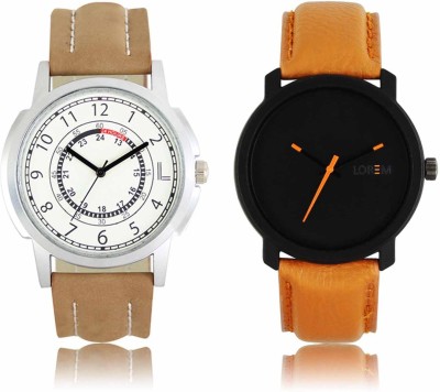 LOREM LR-17-20 Attractive Stylish Combo Watch  - For Men   Watches  (LOREM)