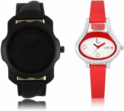 LOREM LR-22-206 Attractive Stylish Combo Watch  - For Men & Women   Watches  (LOREM)