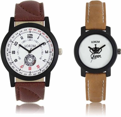 LOREM LR-11-0209 Attractive Stylish Combo Watch  - For Men & Women   Watches  (LOREM)