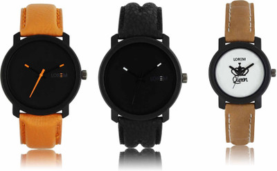 

LOREM LR-20-21-209 Attractive Stylish Combo Watch - For Men & Women