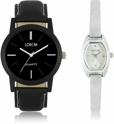 LOREM LR-05-0219 Attractive Stylish Combo Watch  - For Men & Women   Watches  (LOREM)