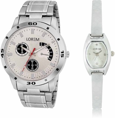 LOREM LR-101-219 Attractive Stylish Combo Watch  - For Men & Women   Watches  (LOREM)
