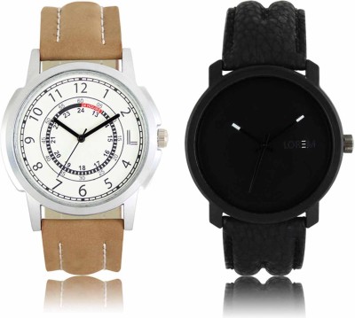 LOREM LR-17-21 Attractive Stylish Combo Watch  - For Men   Watches  (LOREM)