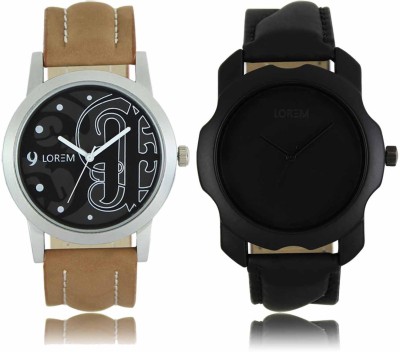 LOREM LR-14-22 Attractive Stylish Combo Watch  - For Men   Watches  (LOREM)