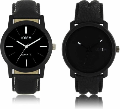 LOREM LR-05-21 Attractive Stylish Combo Watch  - For Men   Watches  (LOREM)