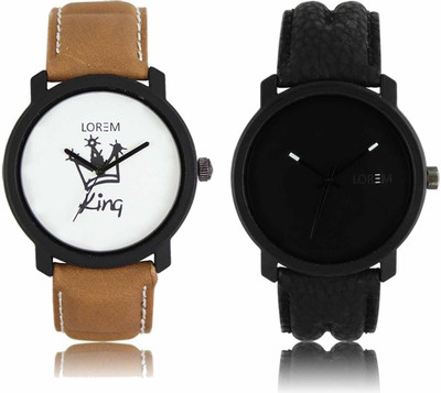 

LOREM LR-18-21 Attractive Stylish Combo Watch - For Men