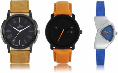 

LOREM LR-19-20-208 Attractive Stylish Combo Watch - For Men & Women