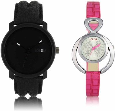 LOREM LR-21-205 Attractive Stylish Combo Watch  - For Men & Women   Watches  (LOREM)