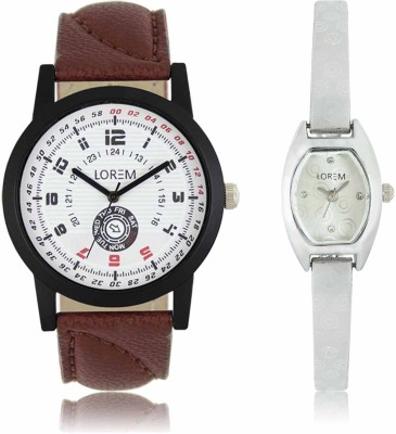 LOREM LR-11-0219 Attractive Stylish Combo Watch  - For Men & Women   Watches  (LOREM)