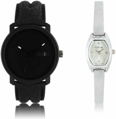 LOREM LR-21-219 Attractive Stylish Combo Watch  - For Men & Women   Watches  (LOREM)
