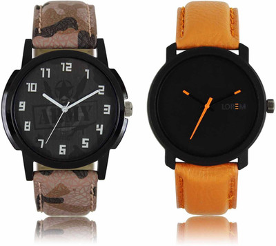 

LOREM LR-03-20 Attractive Stylish Combo Watch - For Men