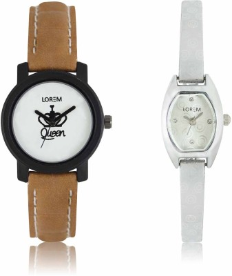 LOREM LR-0209-219 Attractive Stylish Combo Watch  - For Women   Watches  (LOREM)