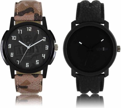 LOREM LR-03-21 Attractive Stylish Combo Watch  - For Men   Watches  (LOREM)