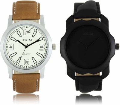 LOREM LR-15-22 Attractive Stylish Combo Watch  - For Men   Watches  (LOREM)
