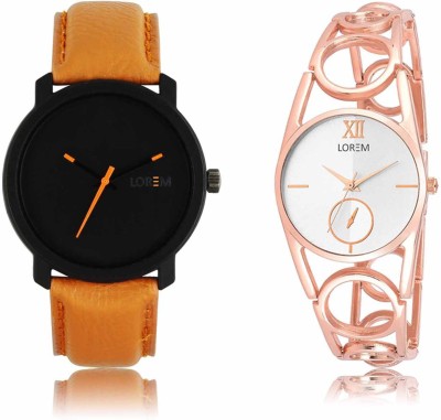 LOREM LR-20-213 Attractive Stylish Combo Watch  - For Men & Women   Watches  (LOREM)