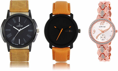 

LOREM LR-19-20-215 Attractive Stylish Combo Watch - For Men & Women