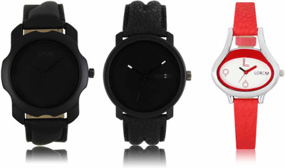

LOREM LR-21-22-206 Attractive Stylish Combo Watch - For Men & Women