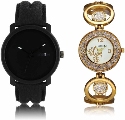 LOREM LR-21-204 Attractive Stylish Combo Watch  - For Men & Women   Watches  (LOREM)