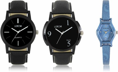 LOREM LR-05-06-0218 Attractive Stylish Combo Watch  - For Men & Women   Watches  (LOREM)