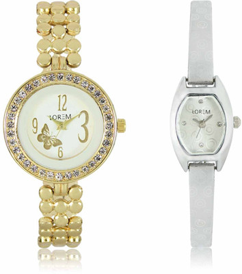 

LOREM LR-0203-219 Attractive Stylish Combo Watch - For Women