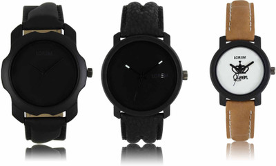 LOREM LR-21-22-209 Attractive Stylish Combo Watch - For Men & Women