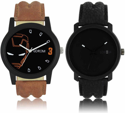 

LOREM LR-04-21 Attractive Stylish Combo Watch - For Men