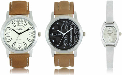 LOREM LR-14-15-0219 Attractive Stylish Combo Watch  - For Men & Women   Watches  (LOREM)