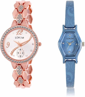 LOREM LR-0215-218 Attractive Stylish Combo Watch  - For Women   Watches  (LOREM)