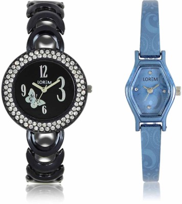 LOREM LR-0201-218 Attractive Stylish Combo Watch  - For Women   Watches  (LOREM)