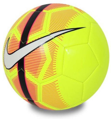 

Nik18 Mercurial Fade FCB (Yellow) Football - Size: (Pack of 1, Multicolor