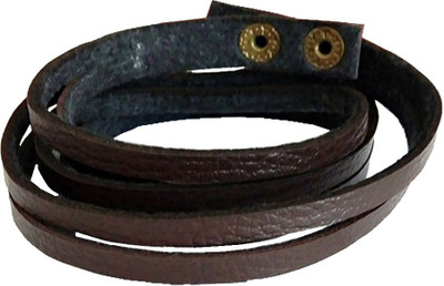 rich & famous Leather Bracelet